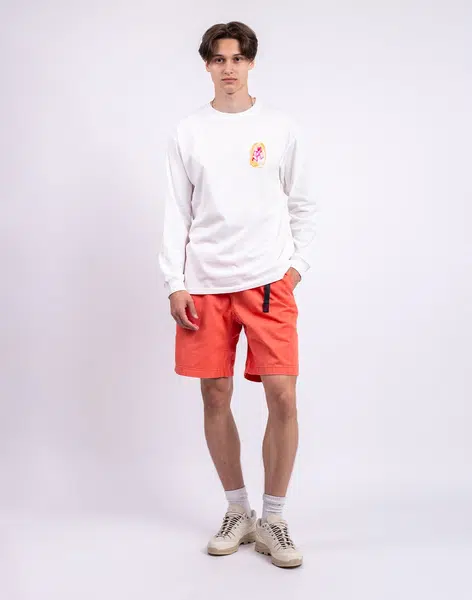 Gramicci G-Short Pigment Dyed DEEP CORAL PIGMENT S