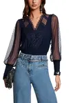 Morgan De Toi blúzka s čipkou