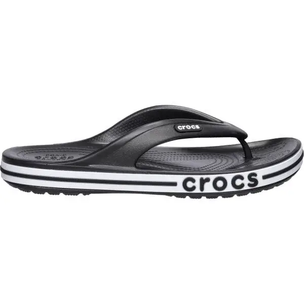 Crocs BAYABAND FLIP Unisex žabky, čierna, veľkosť 37/38