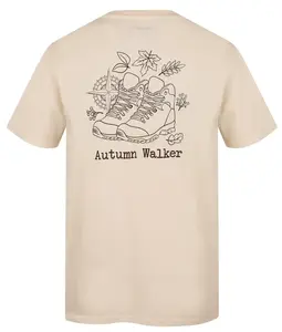 Husky Tee Walker M L, beige Pánské bavlněné triko