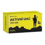 MOVit Energy Aktivní uhlí 250 mg 20 tablet