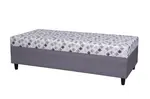 Postel Neo Rozměr: 90 x 200 cm, Matrace: Kombiflex - tvrdost 2, látka: Korpus Renan 11 + lehací plocha Walker 7 (vzor)