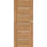 Interiérové dvere Naturel Aura ľavé 80 cm orech karamelový AURAOK80L