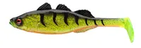 Daiwa gumová nástraha prorex live perch ghost firetiger uv - 15 cm 40 g