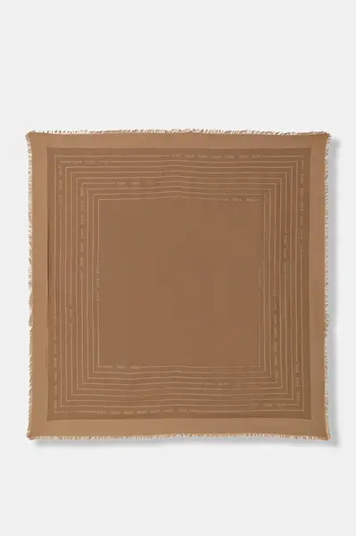 Šatka s prímesou hodvábu BOSS Laik