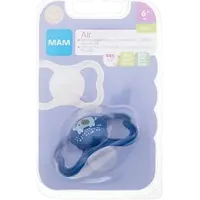 MAM Dudlík Air 6m+, modrý/slon