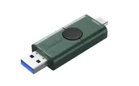 Kingston DataTraveler Duo G2 /256GB/USB 3.2/USB-A + USB-C zelená