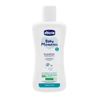 CHICCO Šampon na vlasy Baby Moments 92 % přírodních složek 200 ml