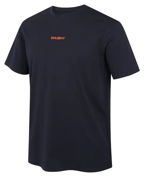Husky  Tee Walker M dark blue, XXL Pánske bavlnené tričko