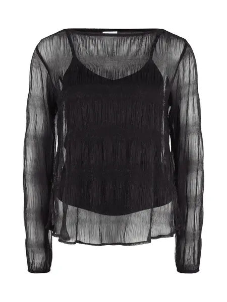 LASCANA Blúzka  čierna