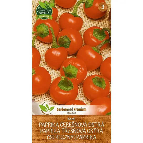 Pálivá paprička čerešňa – Koral