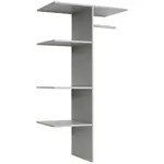 MID.YOU VNITŘNÍ ČLENĚNÍ, šedá, 87/160/50 cm