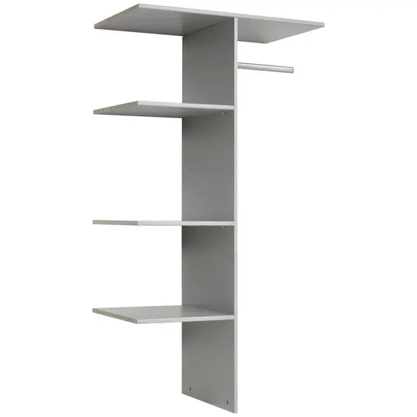 MID.YOU VNITŘNÍ ČLENĚNÍ, šedá, 87/160/50 cm