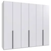 MID.YOU ŠATNÍ SKŘÍŇ S OTOČNÝMI DVEŘMI, bílá, 270/236/58 cm