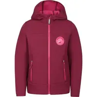 ALPINE PRO OMANO Dětská softshellová bunda, fialová, velikost 104-110