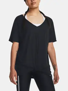 Čierne dámske športové tričko Under Armour Completer