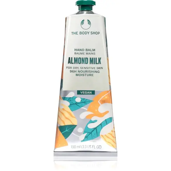 The Body Shop Almond Milk Hand Balm krém na ruky s mandľovým mliekom 100 ml