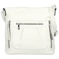 Dámská crossbody kabelka bílá - Firenze Angelis