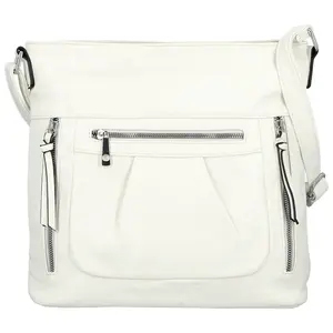 Dámská crossbody kabelka bílá - Firenze Angelis