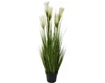Umělá rostlina Kvetoucí tráva, 118 cm