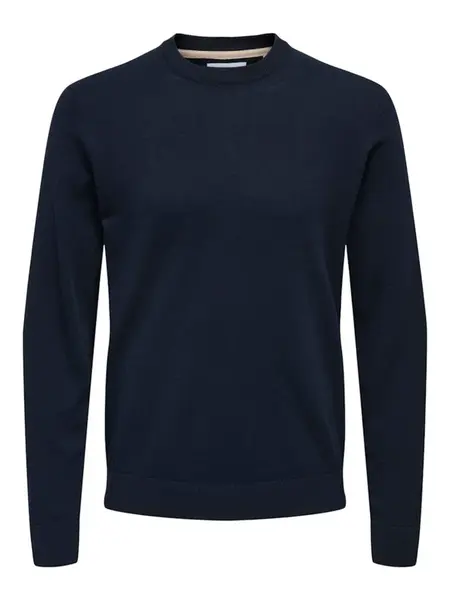 Only & Sons Sveter 'ONSREX'  zafírová