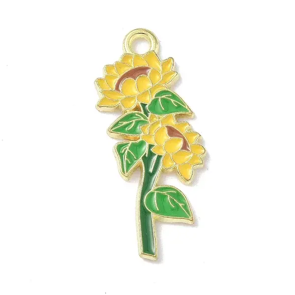 Alloy Enamel Pendants