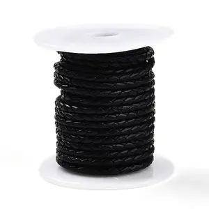 Braided Cowhide Leather Cord