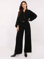 Černý komplet s kalhotami