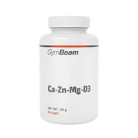 GYMBEAM Vápník-zinek-magnézium-vitamín D3, 90 kapslí