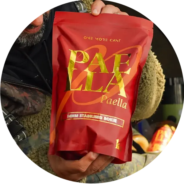 One more cast boilie stabilised boilie paella - 5 kg 18 mm