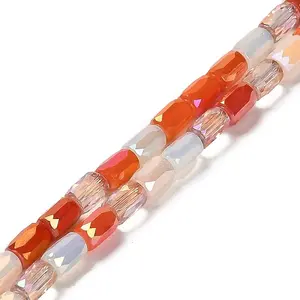 Electroplate Glass Beads Strands