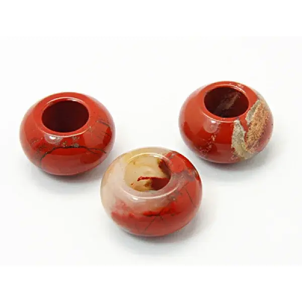 Brecciated Jasper European Bead