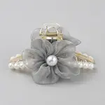 PS Plastic & Polyester & Iron Claw Hair Clips for Women Girls Thick Hair