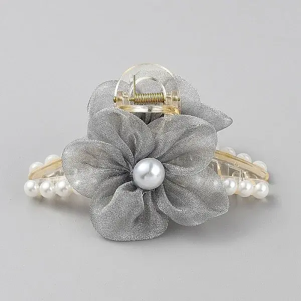 PS Plastic & Polyester & Iron Claw Hair Clips for Women Girls Thick Hair