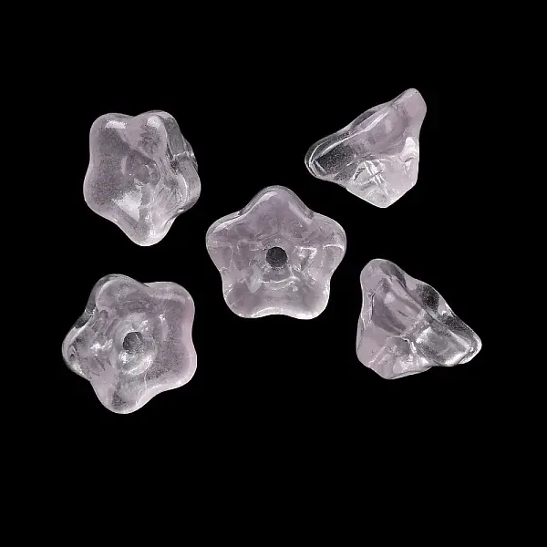 Baking Paint Transparent Glass Beads