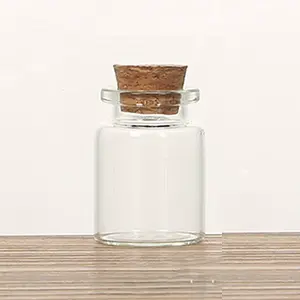 Glass Cork Bottles Ornament