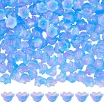 200Pcs Glass Bead Caps for Wind Chimes Making