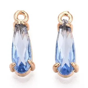 Faceted Glass Pendants