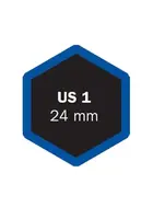Univerzální opravná vložka US, šestihranná, různé velikosti - Ferdus Varianta: US 1 24 mm. 50 ks