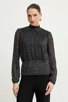 Halenka Morgan dámská, černá barva, hladká, TOBITO