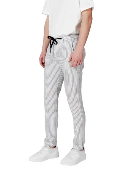 Gianni Lupo pánské pruhované kalhoty