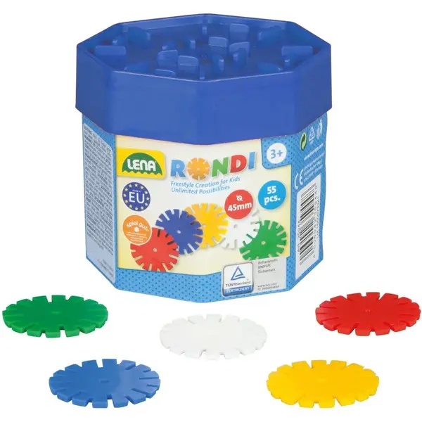 Lena Stavebnica Rondi 55 dielikov