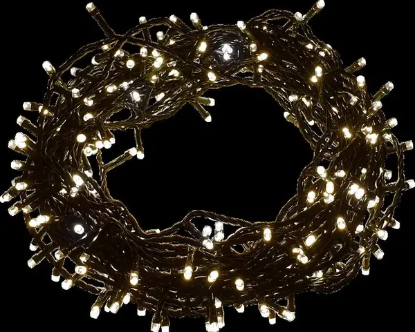 Vianočné svetielka 2/20/fle ww + cw  LED 400l zew. Tran + flash