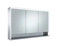 Keuco Royal Lumos - Zrkadlová skrinka s LED osvetlením, 120x74x17 cm, hliník 14305171301
