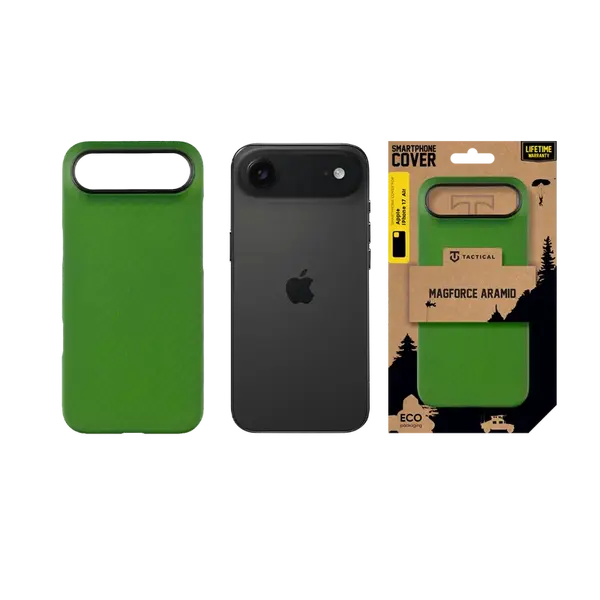 Zadní kryt Tactical MagForce Aramid pro Apple iPhone Air, green toad