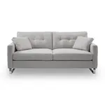 MID.YOU 2,5SEDÁK, textil, světle šedá