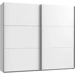 MID.YOU SKŘÍŇ S POSOUVACÍMI DVEŘMI, bílá, 200/216/65 cm