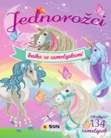 Jednorožci - kniha se 134 samolepkami