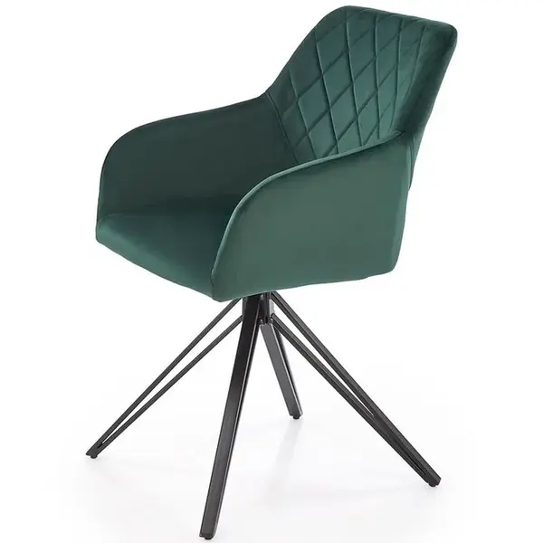 Stolička K535 tmavý zelená