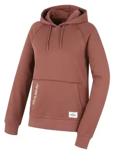 Husky  Buggy L brown, M Dámska bavlnená mikina